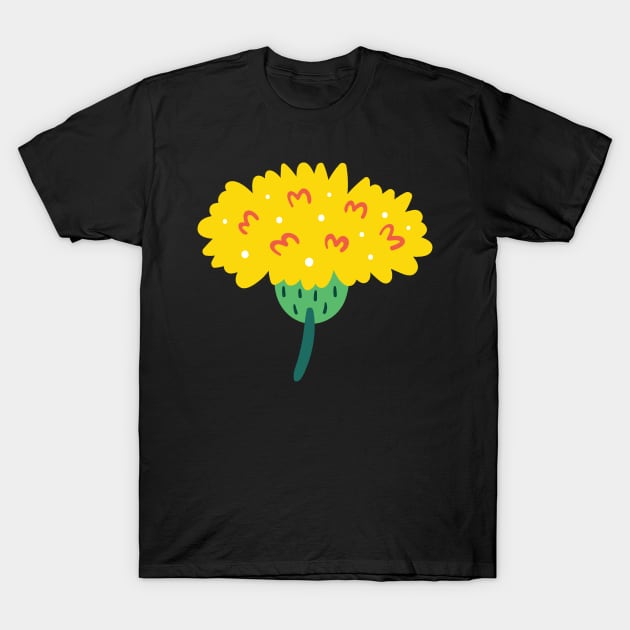 Art Flower T-Shirt by Design Anbay